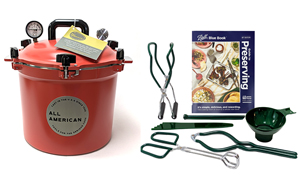 All American Red Tomato 21 Quart Pressure Canning Kit